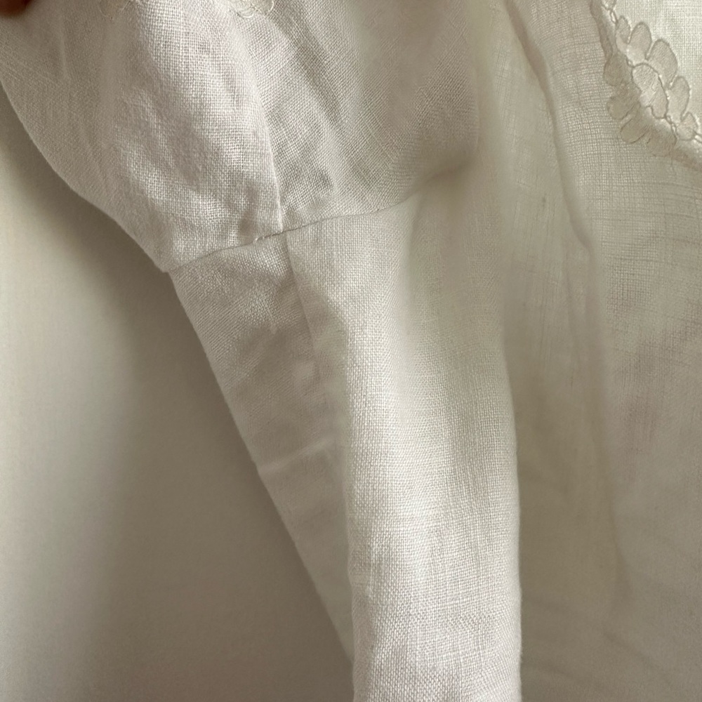 Reformation Annabelle Linen Top, Size 8 - Picture 6 of 7